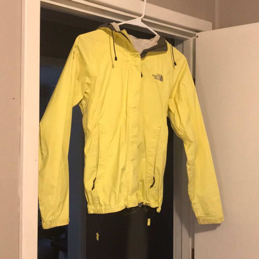 Hooded North Face Rain Jacket